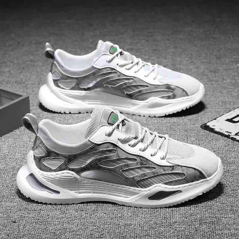 Plus Size 39-44 Men Sneakers Low-top Running Basketball Shoeses Outdoor Non-slip Sports Shoes Shockproof Shoeses