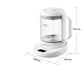 Health Pot Household Automatic Office Small Tea Maker Glass Multifunctional Mini Flower Tea Maker