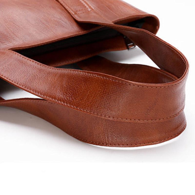 Leather Texture Ladies Bag Fashion Trend All-match Handbag Elegant Shoulder Simple Shopping Bag