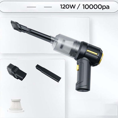 Car Wireless Vacuum Cleaner Powerful and Large Suction Power In Small Cars Handheld Dual-use Mini Charging