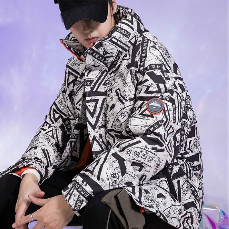 Winter Men's Down Jacket Thick Warm and Cold-proof Cotton Tops Short Fashionable Jackets