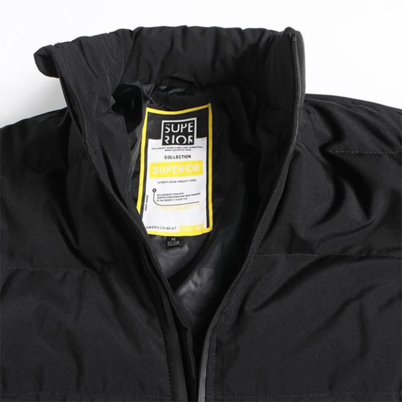 Men's Down Padded Jacket Keeps Warm In Autumn and Winter and Thicken Plus Size Korean Baseball Uniform Men's Jacket