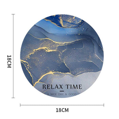 1pcs/3pcs/5pcs 18*18cm Diatom Mud Coaster Absorbent Pad Household Non-slip Washbasin Wash Pad Quick-drying Heat-insulating Tea Coaster