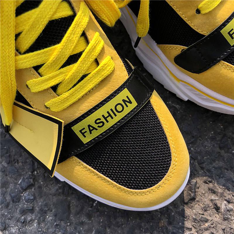 Breathable Platform Shoes Casual Men Sneakers Multicolor Footwear Daddy Shoes Sneakers for Lovers