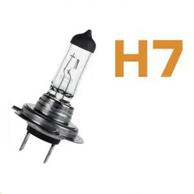Natural Light Car Headlight 55W Super Bright 9005 9006 HIR2 Spotted Front Headlights H1 H3 H4 H7 H8 H11 Far-collected Light One 12V Glare