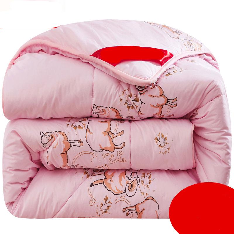 Wool Quilt Thickened Four Seasons Quilt Core Warm Quilt Winter Quilt Single Double Quilt
