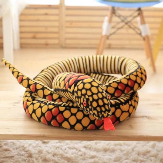 High Simulation Python Model Toy Big Realistic Snake Halloween Tricky Creepy Prank Scary Snake Toys