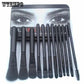 12Pcs Unicorn Glitter Makeup Brushes Set Diamond Crystal Handle Brushes Set Beauty Tool Kit
