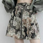Retro A-line Skirt Jacquard Embroidery Cat Print Mini Skirt Spring Summer Women's High Waist Cool Short Skirt Hip Skirt