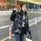 Women's Short Down Padded Jacket Winter Bright Face Down Padded Jacket Thick Loose Small Padded Jacket Korean Style Jacket