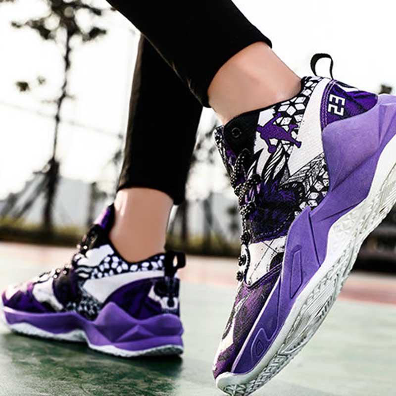 Women Mesh Sneakers Wear-resistant Basketball Shoes Deodorant Comfortable Outdoor Running Shoes