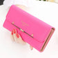 Women's Long Wallet Women Trendy Women Butterfly Tie Student Handbag Mobile Bag Trend