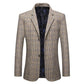 Suit Men Spring and Autumn Woolen Jacket Middle-aged and Elderly Men's Casual Handsome Jacket