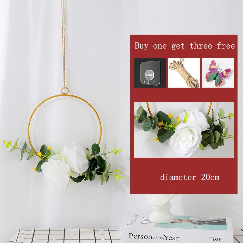 Room Layout Hanging Decoration Living Room Wall Wall Wrought Iron Pendant Wall Decoration Creative Dining Room Nordic Dormitory Bedroom