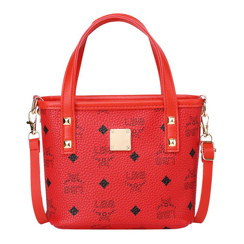 Female Bag Spring and Summer Bucket Bag with The Same Paragraph Portable Little Fairy Fashion Shoulder Bag Wild Messenger Bag