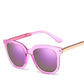 fashion brand sunglasses cat eye pink sunglasses woman shades mirror female square sun glasses for w