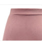 Bow Tie Irregular Large Hem Skirt Women's Large Size High Waist Slit Skirt Solid Color Slim A-line Skirt
