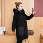 Denim Cotton Jacket Women's Mid-length Autumn and Winter Loose Plus Velvet Thick Cotton Coat Tide