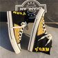 Men's Wild Board Shoes Large Size Casual Shoes Men's Shoes High-top Canvas Shoes