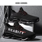 Men Running Shoes Flying Woven Sneakers Mesh Breathable Light Weight Sports Shoes Male Footwear