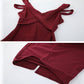 Spring and Summer Strapless Dress Elegant Party Off-shoulder Strap Dress Slim Midi Bag Hip Dress