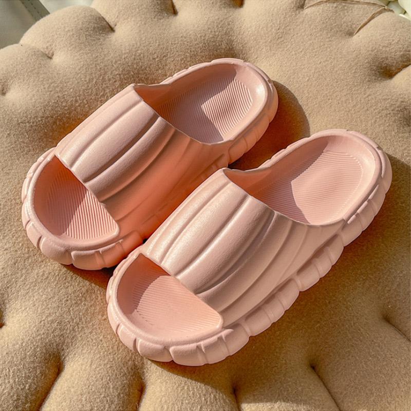 Sandals and Slippers Summer Ladies Home Indoor Non-slip Household Soft Bottom Thick Bottom Bathroom Bath Women Slippers