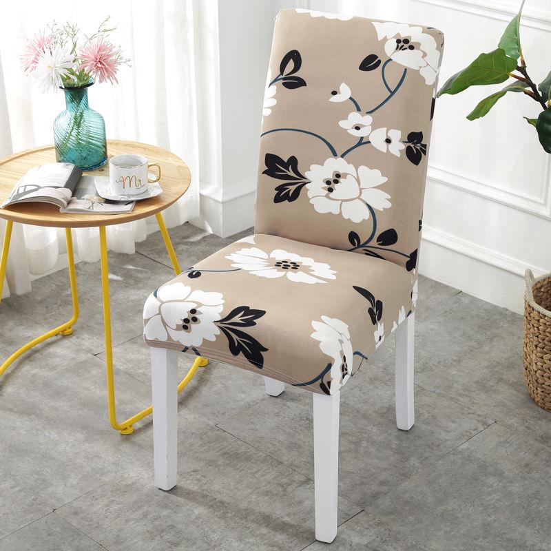Printing Chair Covers Spandex For Wedding Dining Room Office Banquet Stretch Elastic chair cover