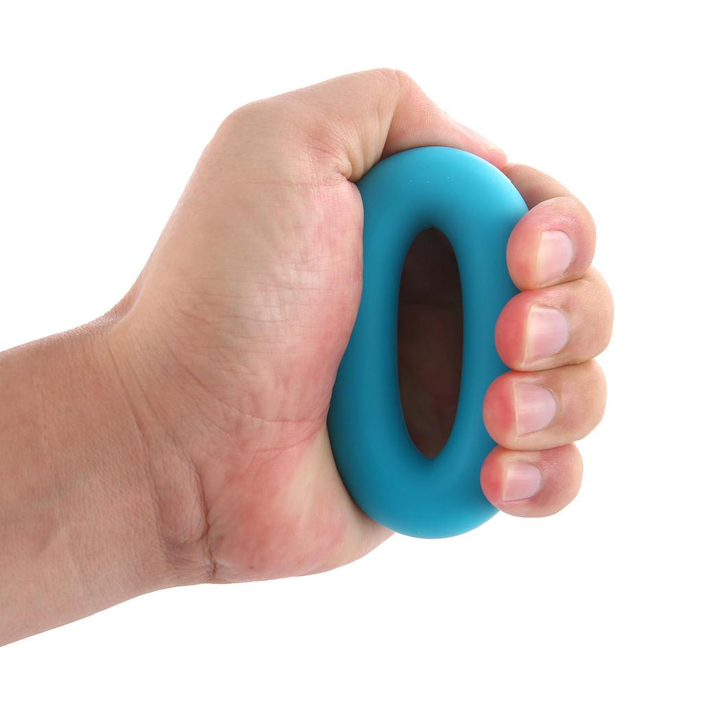30-50LB O Shape Silicone Hand Gripping Ring Grip Force Strength Finger Gripper Muscle Power Training