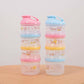 4 Layers Cartoon Portable Baby Milk Powder Food Storage Box Container For Newborn Baby Kids A