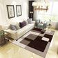European Simple Style Carpet Black Grey White Geometric for Home Room Coffee Table Floor Rug Area Mats