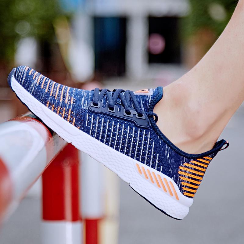 Cushion Running Shoes for Women Breathable Sneakers Non Slip Damping Jogging Men's Sport Shoes Plus Size Female Trainers Couple Sneakers