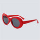 Clout Goggles NIRVANA Kurt Cobain Round Sunglasses Men Women Brand Designer Mirrored Glasses Male Fe