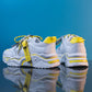 Women Trainers Running Shoes PU Leather White Fashion Sneakers Sneakers Ladies Outdoor Sport Shoes