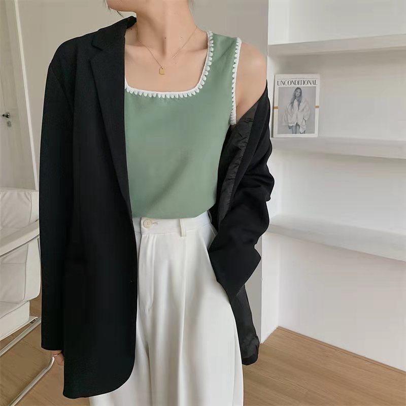 Velvet Women Vest Sexy Winter Thermals Square Neck Sleeveless Warm Body Tops Slim Solid Seamless Inner Wear Thermal Underwear