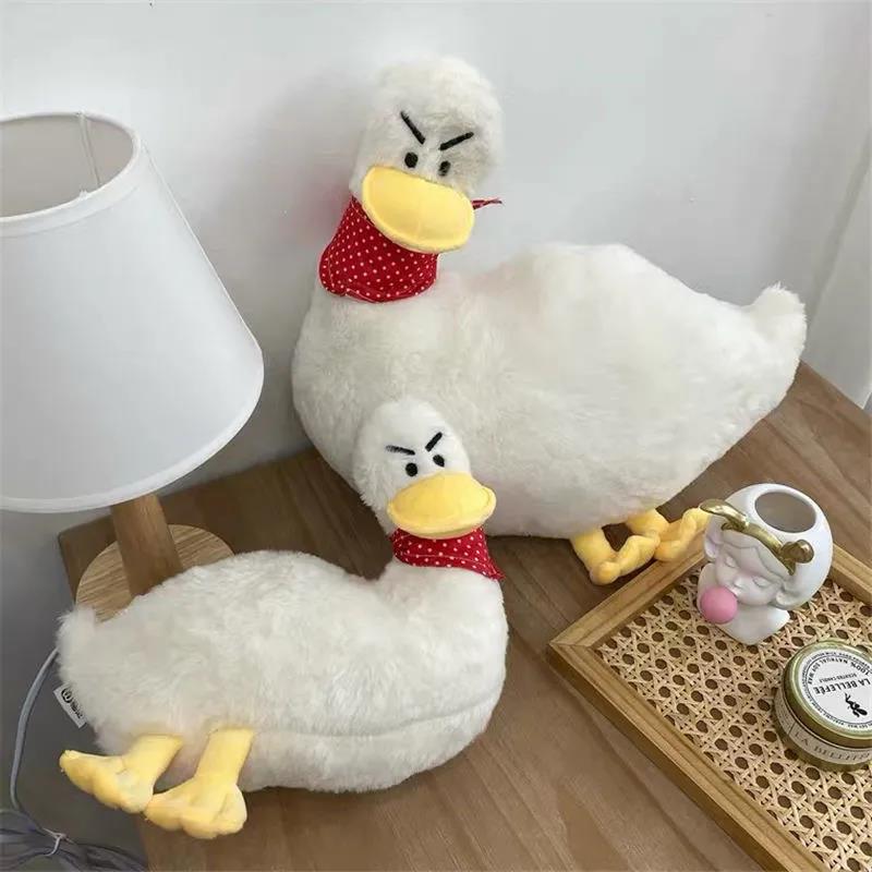 Kid's Plush Toy Cute Duck Funny Duck Plush Doll Soft Sofa Pillow Cushion Lovely Refueling Duck Gift