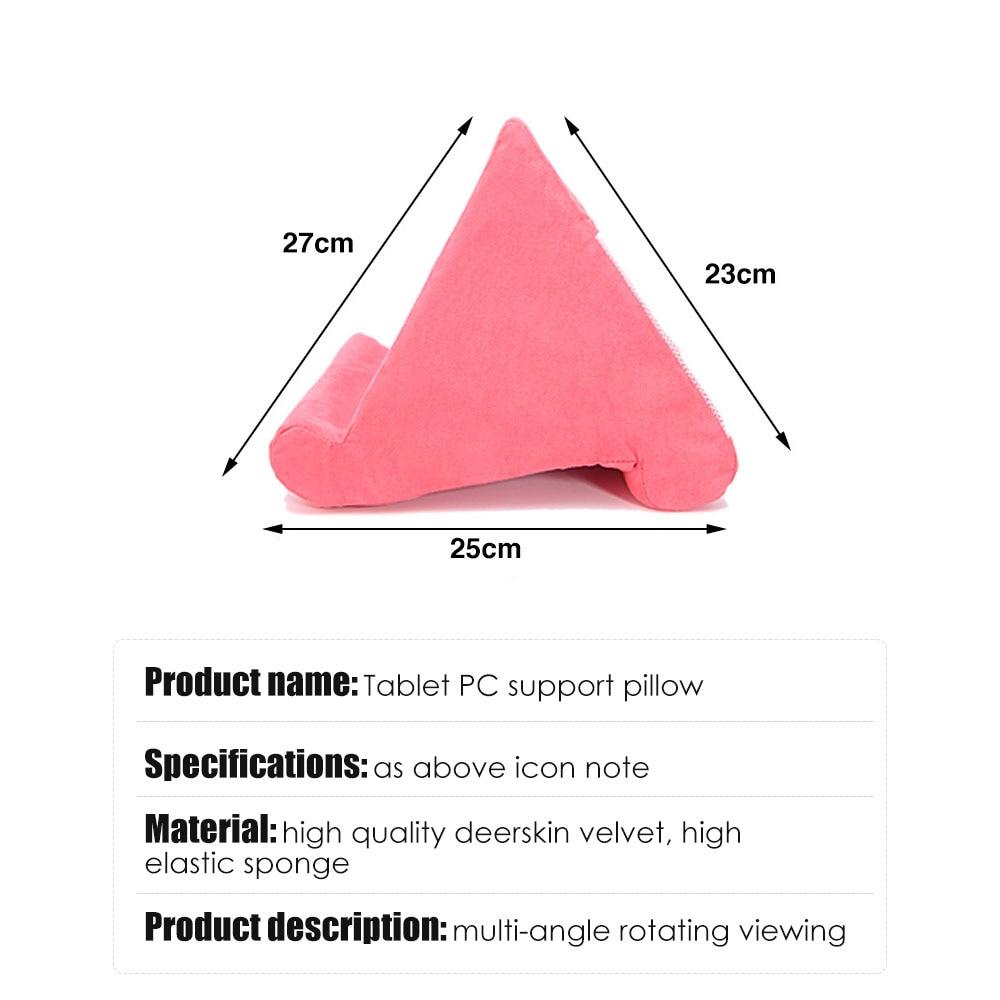 Sponge Pillow Tablet Stand for IPad for Samsung for Huawei for Xiaomi Tablet Holder Phone Support Bed Rest Cushion Tablette Reading Holder