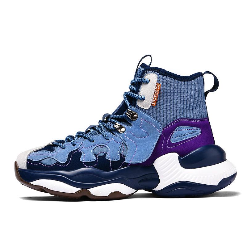 Men's shoes wild high-tops Daddy shoes trend fashion basketball shoes men outdoor running shoes