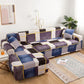 Four Seasons Universal Elastic Non-slip European-style Plaid Pattern Tight-pack Full-cover Sofa Cover