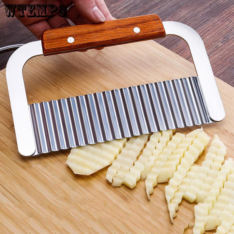 Kitchen Wave Knife Potato Knife Cutting Strip Wave Cutting French Fries Corrugated Knife