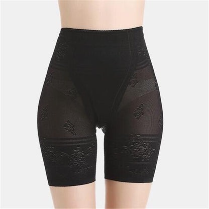 Women High Waist Slimming Abdomen Hip Body Corset Control Pants Shaper Brief Jacquard Underwear