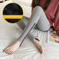 Fleece Leggings Women Wear High Waist and Look Thin In Autumn and Winter Plus Fleece Thickened Warmth Bottoming Stretch Pants Modified Leg Type
