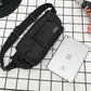 Waist Bag Men and Women Multi-function Chest Bag Messenger Bag Fitness Sports Canvas Shoulder Bag