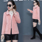 Winter Plus Size Gold Mink Velvet Short Jacket Thick Slimming Elegant Noble Fashion Trendy Women's Top