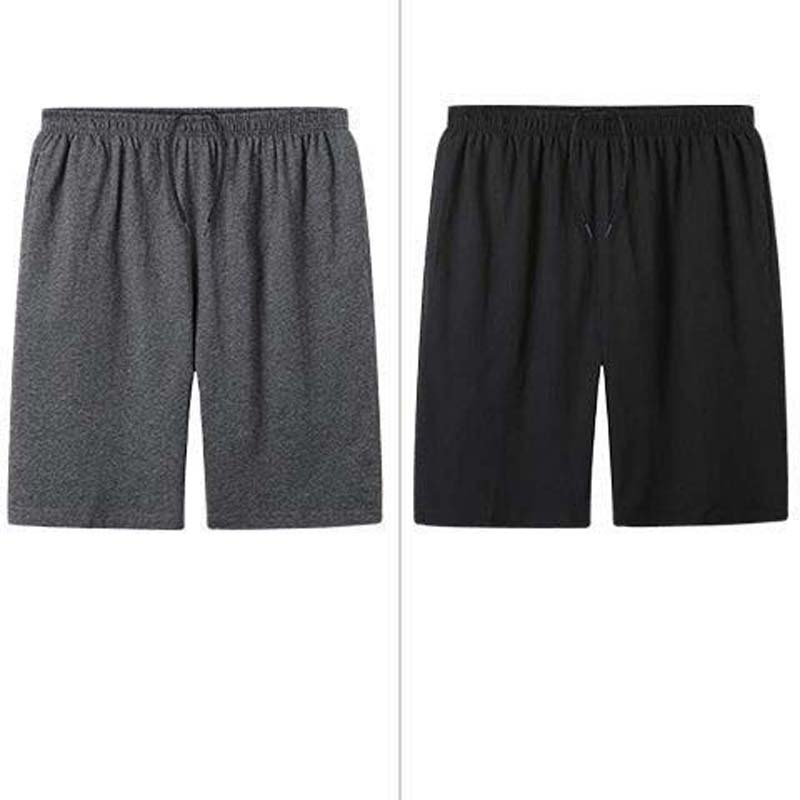 Men's Sports Casual Shorts Men's Summer Five-point Beach Shorts Two-piece Suit