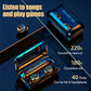 Bluetooth V5.0 Earphones Wireless with Mic Sports Waterproof 2200mAh Charging Box for Ios Android