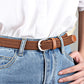 Belt Women Causal Leather Cover Buckle Woven Elastic Stretch Golf Wide Canvas Belts