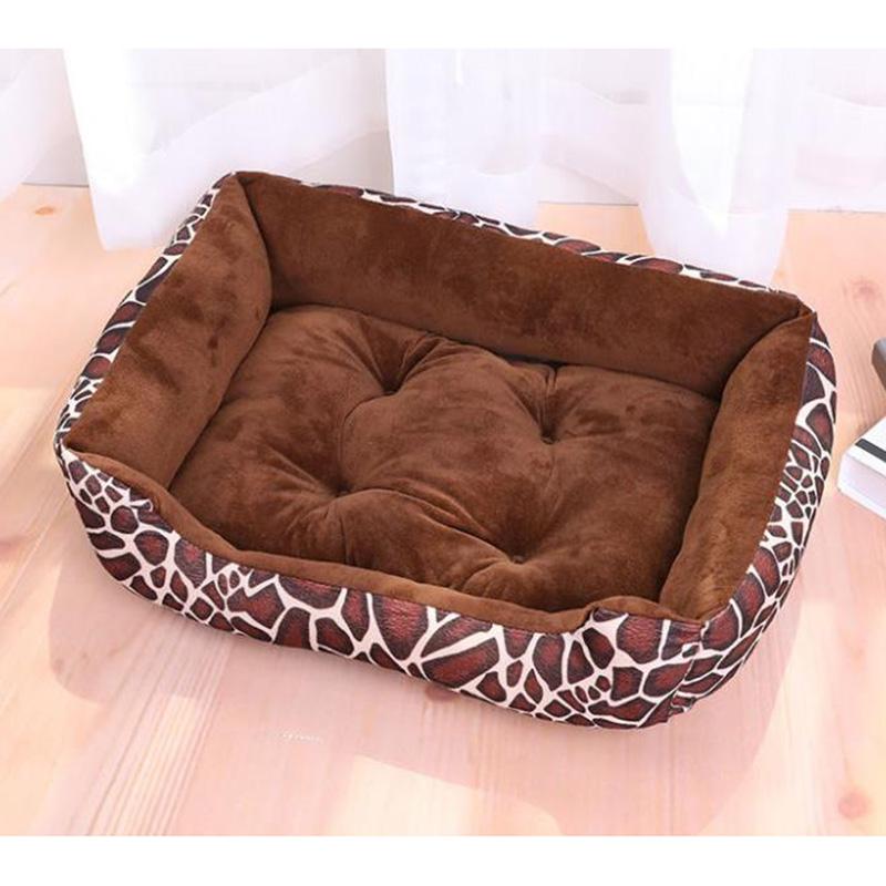 Dog's Soft Sleeping Bed Rectangle Dog Bed Kennel Cat Puppy Sofa Bed Pet House Winter Warm Beds Cushion for Small Dogs Large Breed Pet Bed for Cat