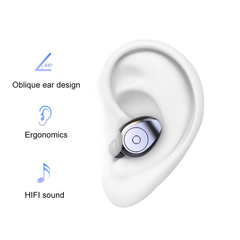 LED Display Waterproof 5.0 Earphones Bluetooth HIFI TWS Headphones As Bluetooth Speaker Power Bank