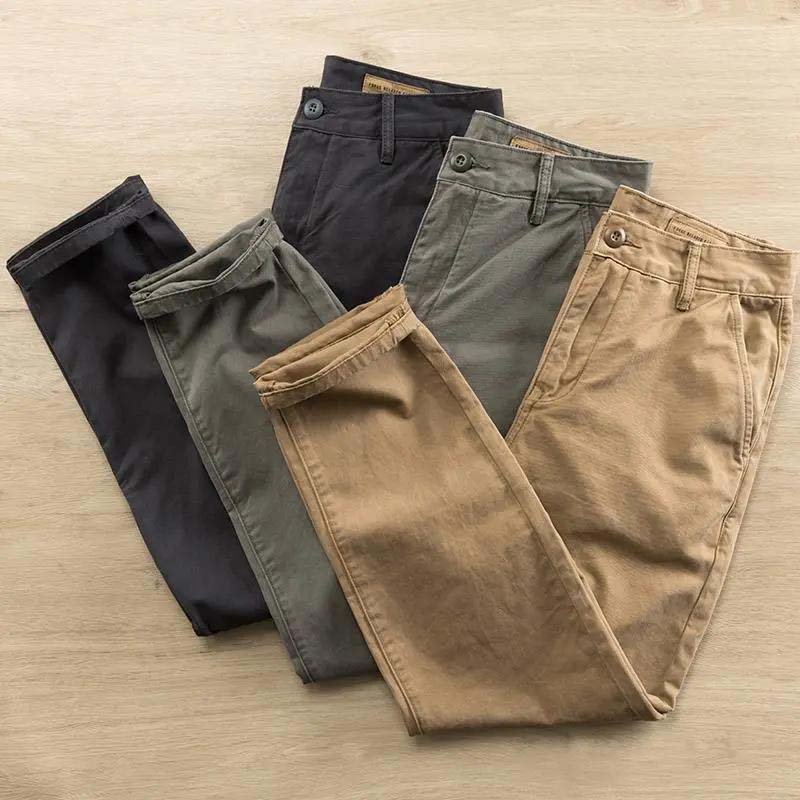 Spring and Autumn Men's Casual Pants Straight Loose Outdoor Casual Sports Trousers