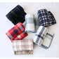 Multifunctional Flannel Blanket Anti-static Multifunctional Plaid Printing Cloak blanket for Office Home